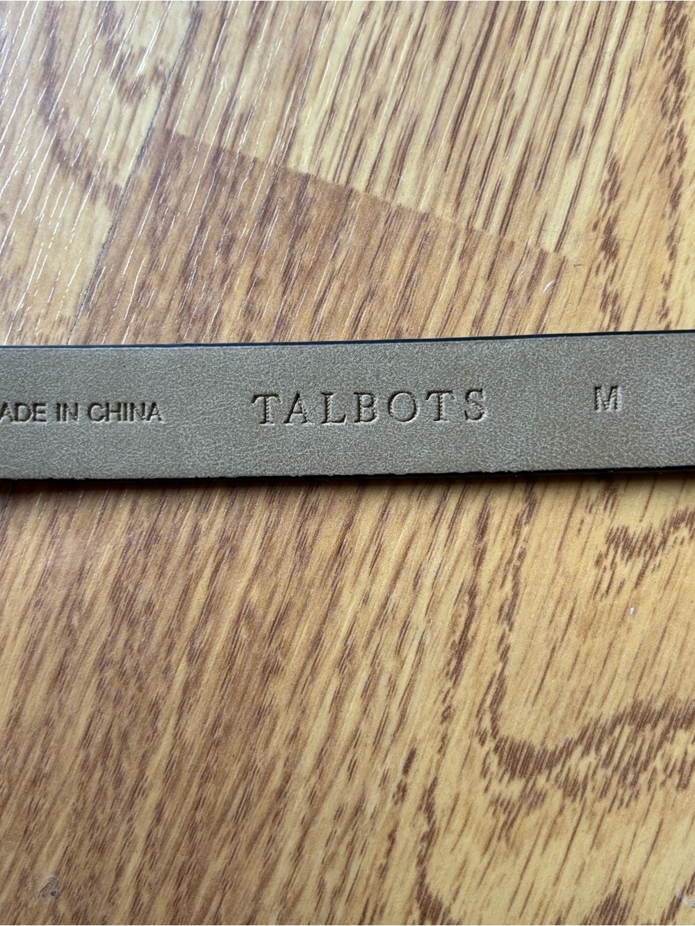 Talbots Zebra Print Skinny Leather Belt Gold Buckle Calf Hair Leather Sz M - Picture 4 of 10